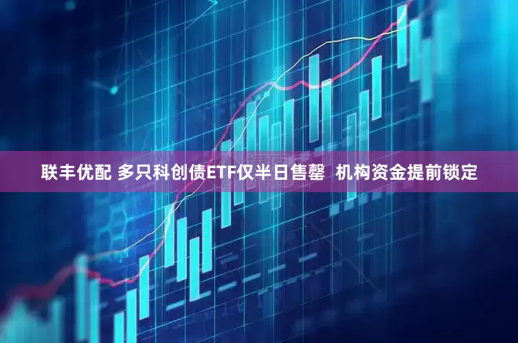 联丰优配 多只科创债ETF仅半日售罄  机构资金提前锁定